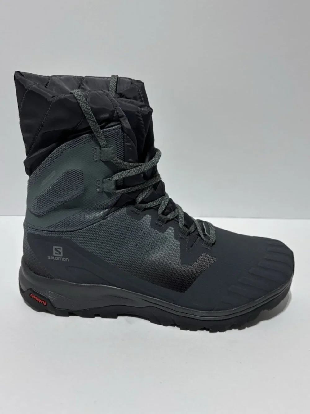 Salomon Women’s Vaya Powder Gray Waterproof Winter Boots, Size 9 M